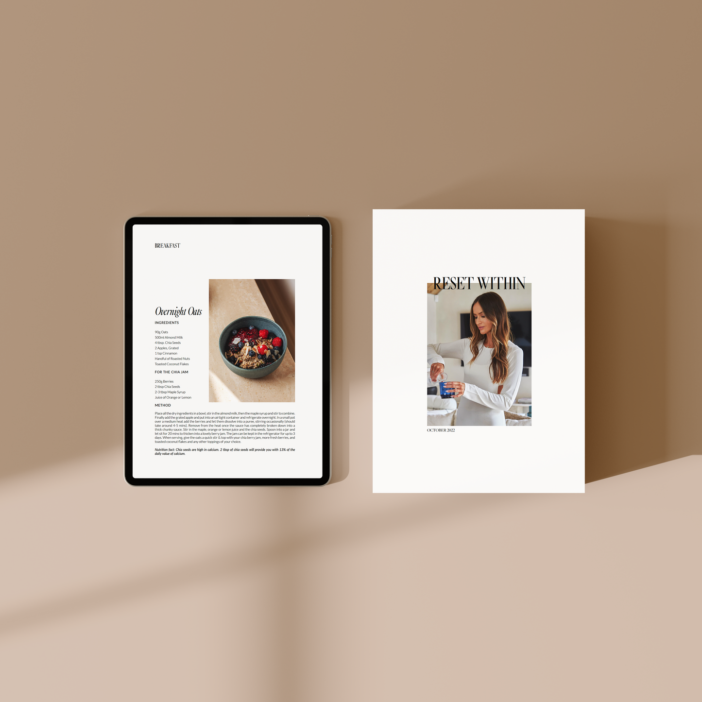 Reset Within E-book